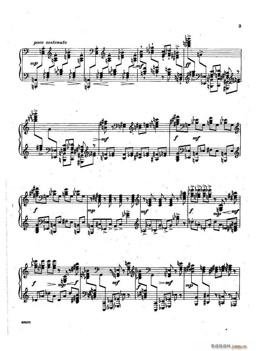 Antheil 2 Toccatas 2 Toccatas(十字及以上)3