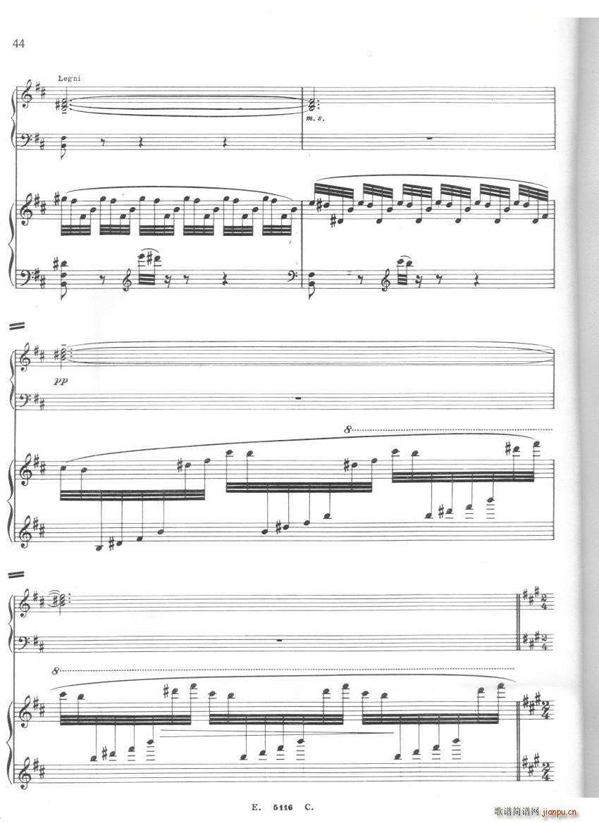 Franck Cortot Les Djinns 5 Les Djinns 5(十字及以上)6