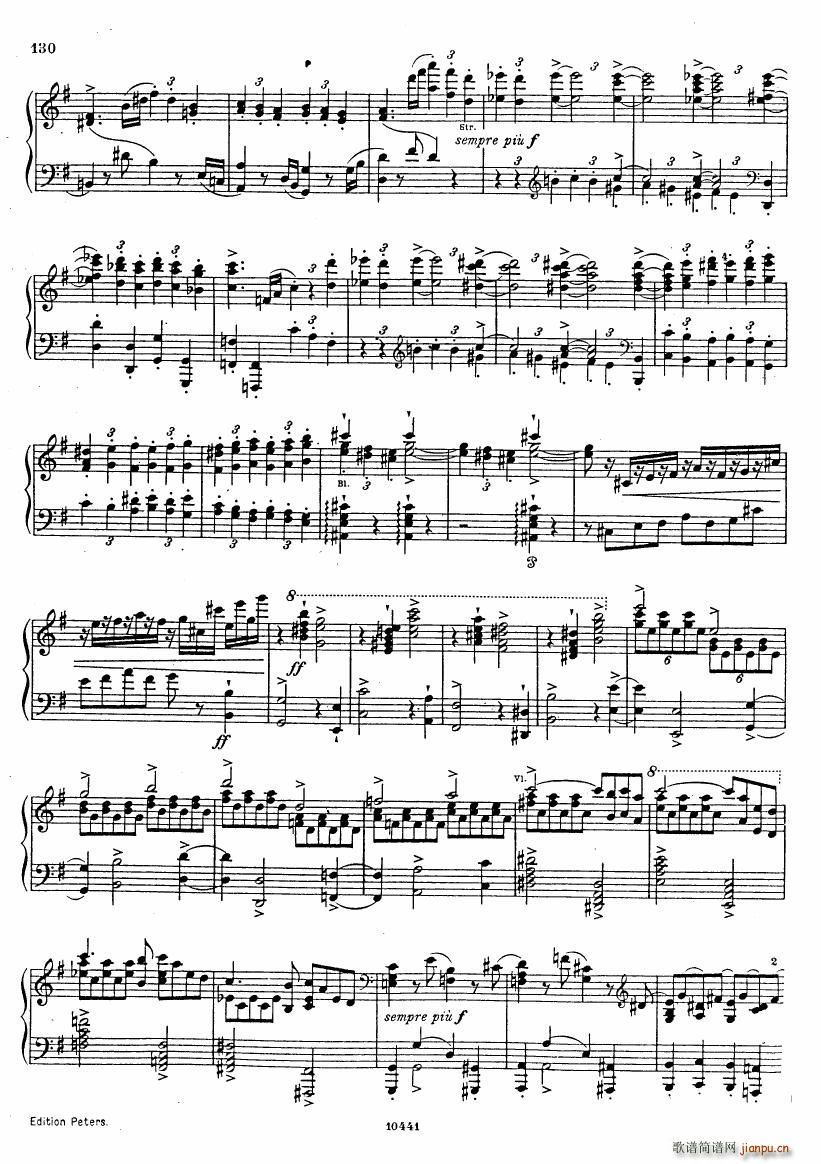 Brahms op 98 Singer Symphonie Nr 4(钢琴谱)12