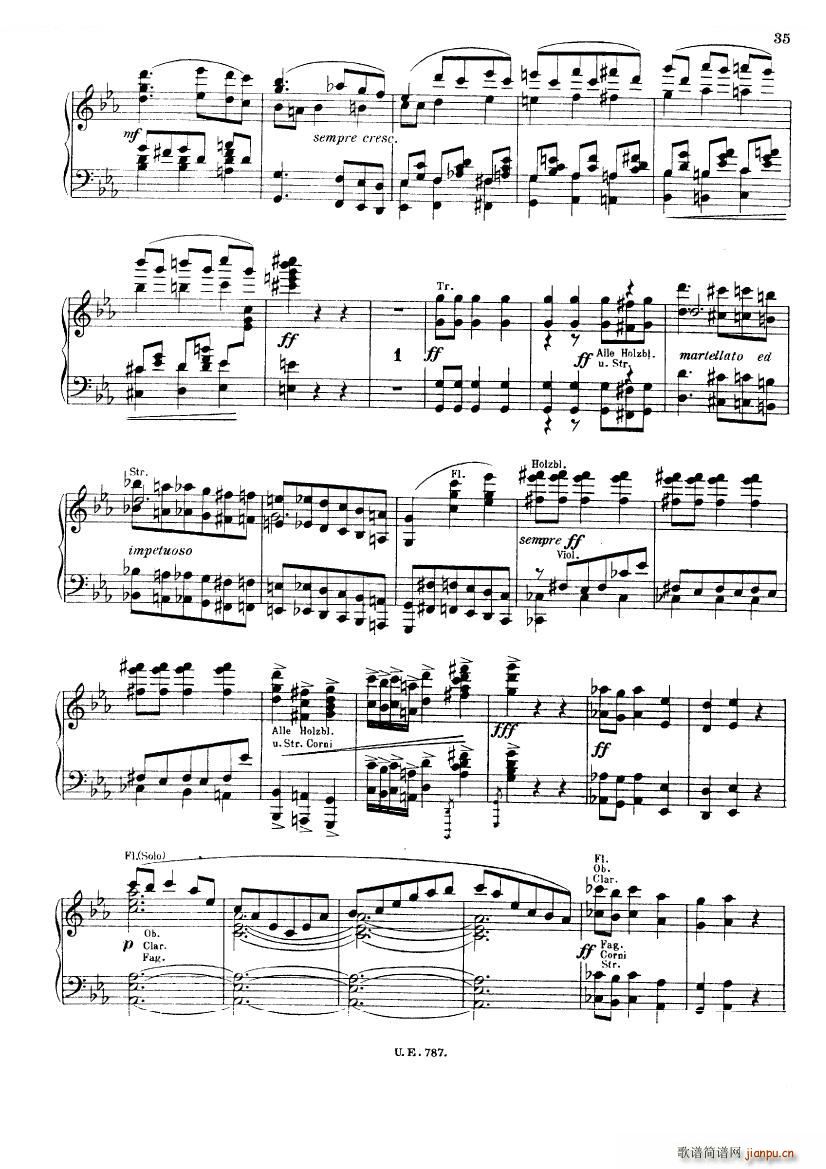 Bruckner Stradal Symphonie No 2 一(钢琴谱)33