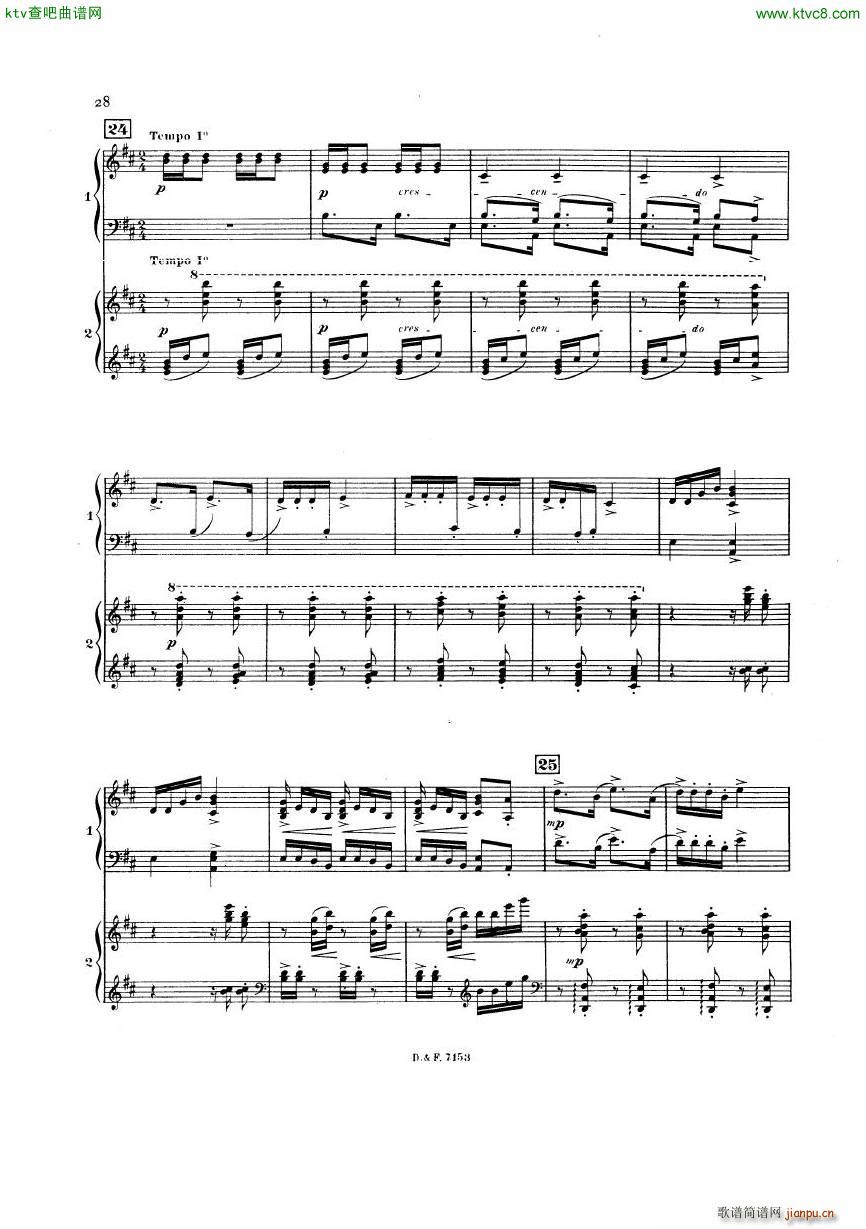 busser debussy Petite Suite 2P(钢琴谱)28