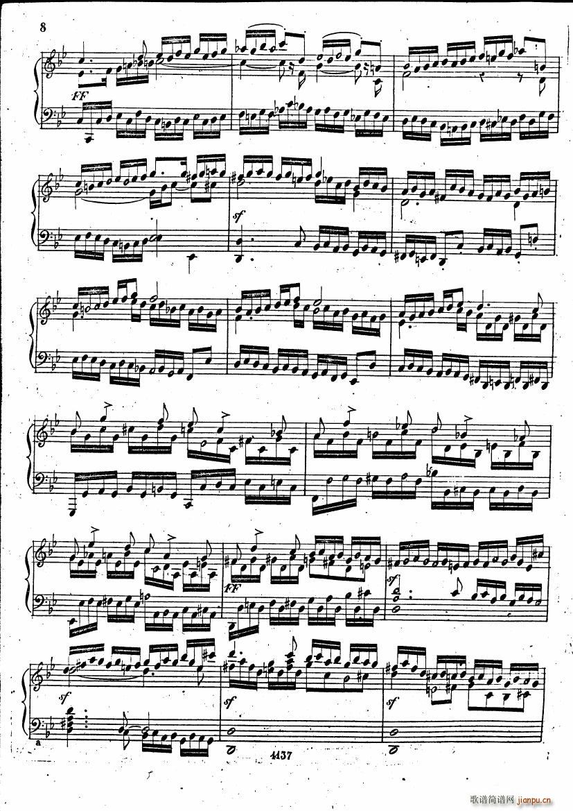Czerny Impromptu Fugue(钢琴谱)7