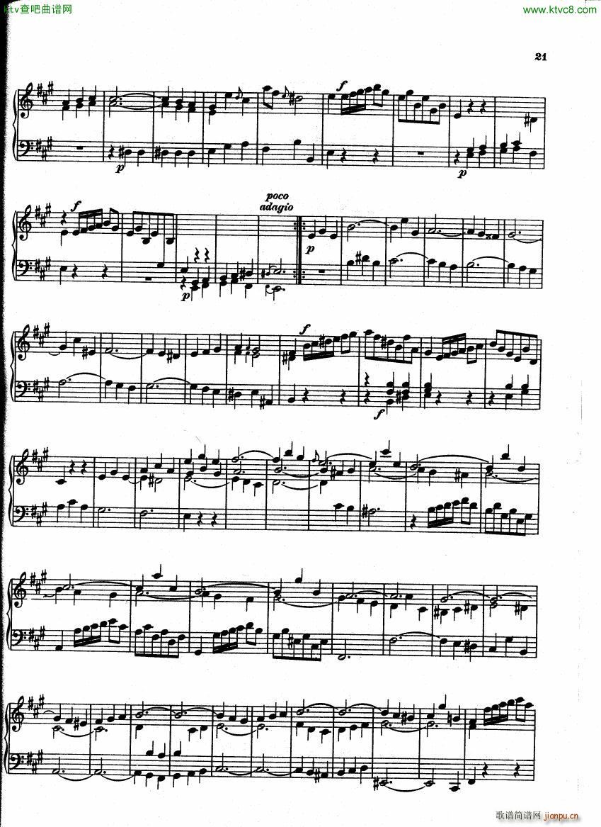 Bach CPE 6 Prussian Sonatas(钢琴谱)36