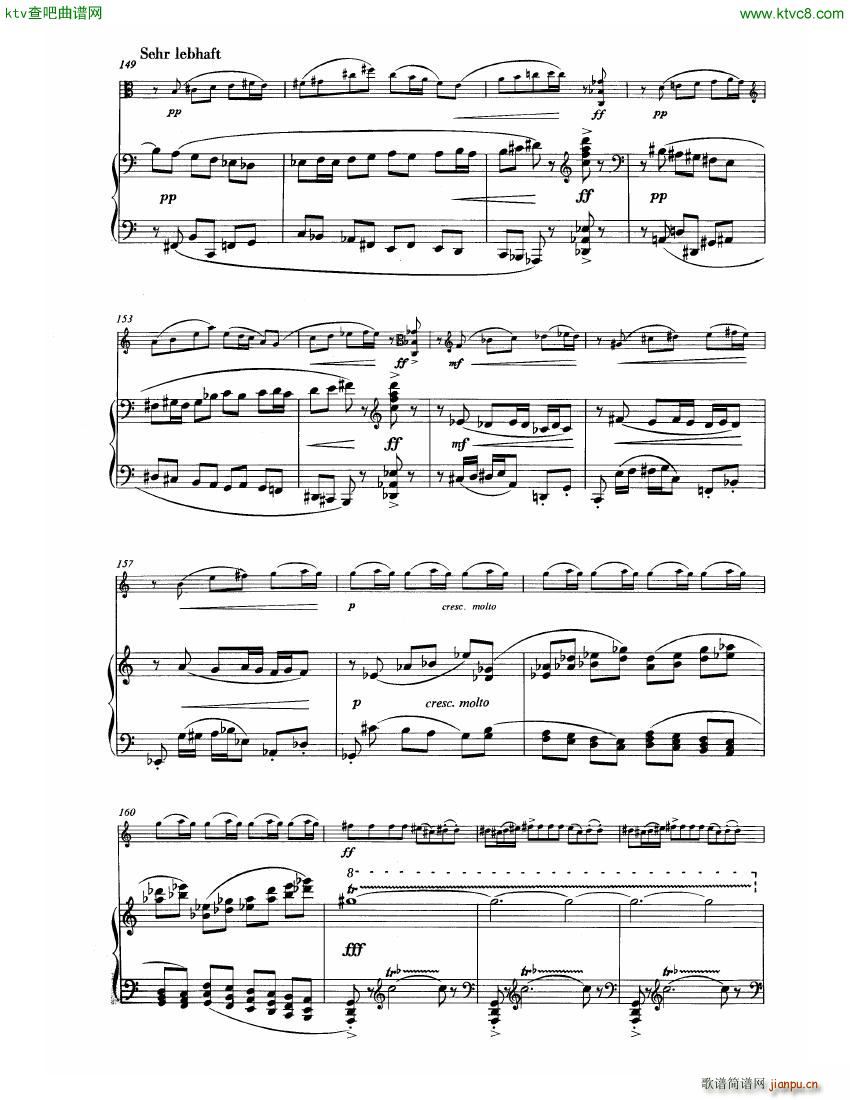 Hindemith Sonata 1 pn Part(钢琴谱)22