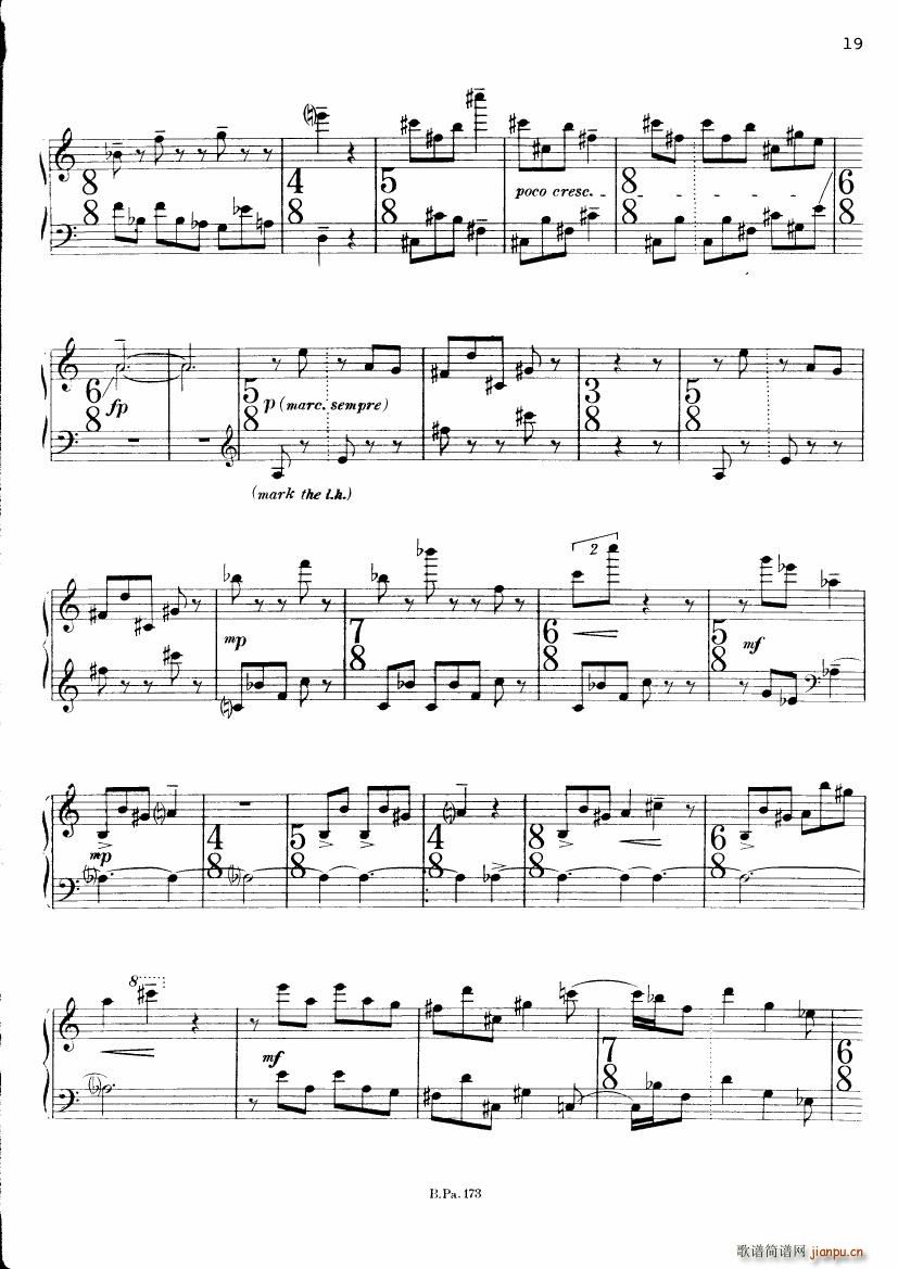 Copland Piano Fantasy(钢琴谱)16