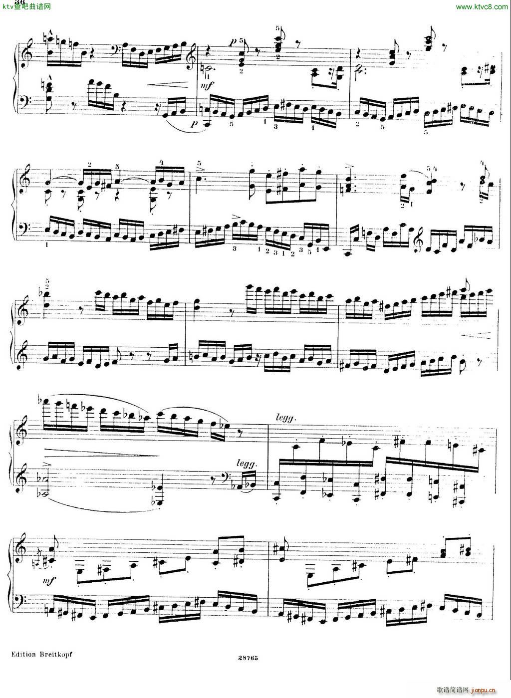 Busoni Etudes 3(钢琴谱)5