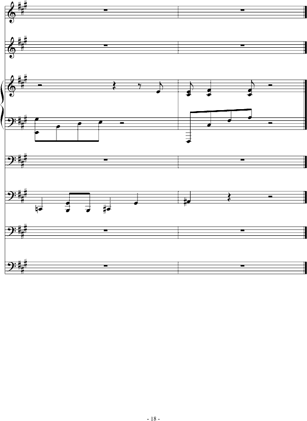 故乡月(钢琴谱)18