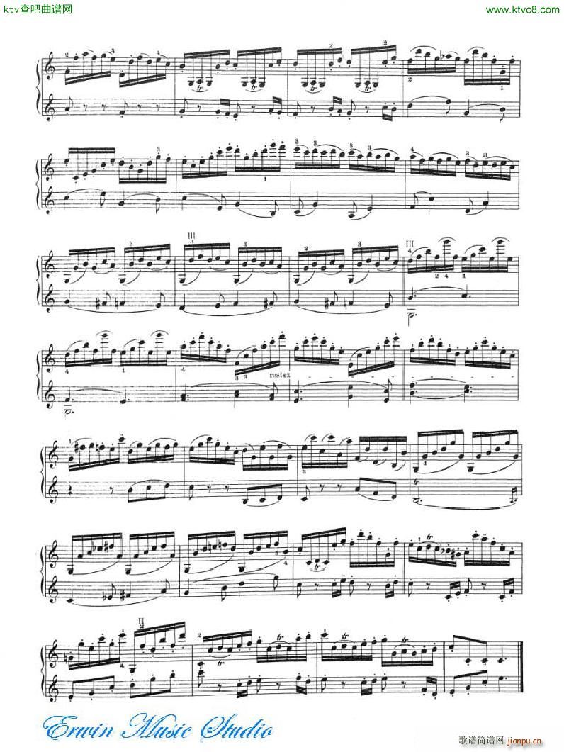 加维尼耶 24首隨想曲Pierre Gavinies 24 Caprices 13 16(十字及以上)3