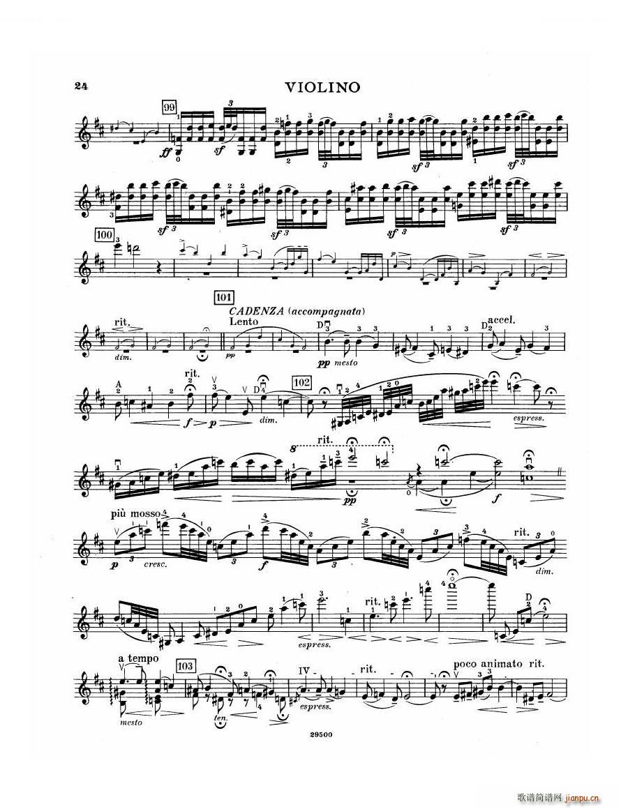 Elgar Violin Concerto Vn Violin Concerto Vn(十字及以上)24