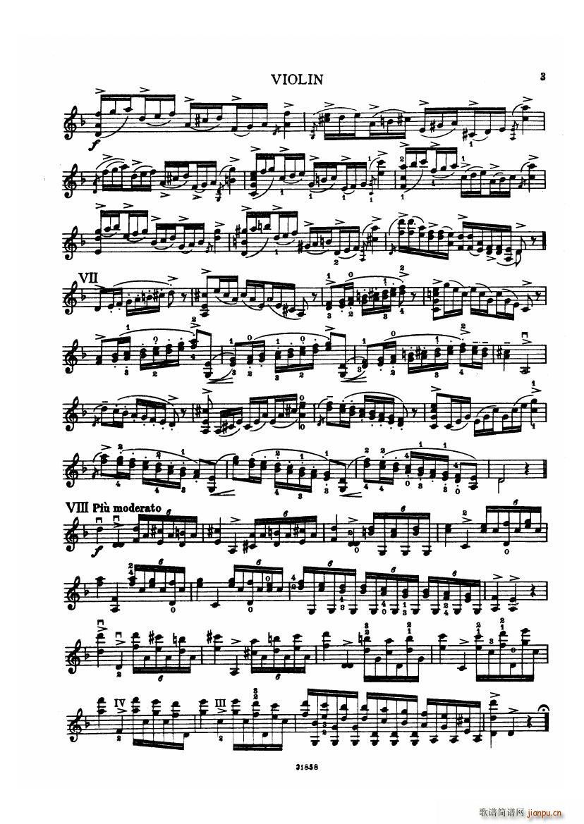 Corelli La folia for Violin(钢琴谱)3