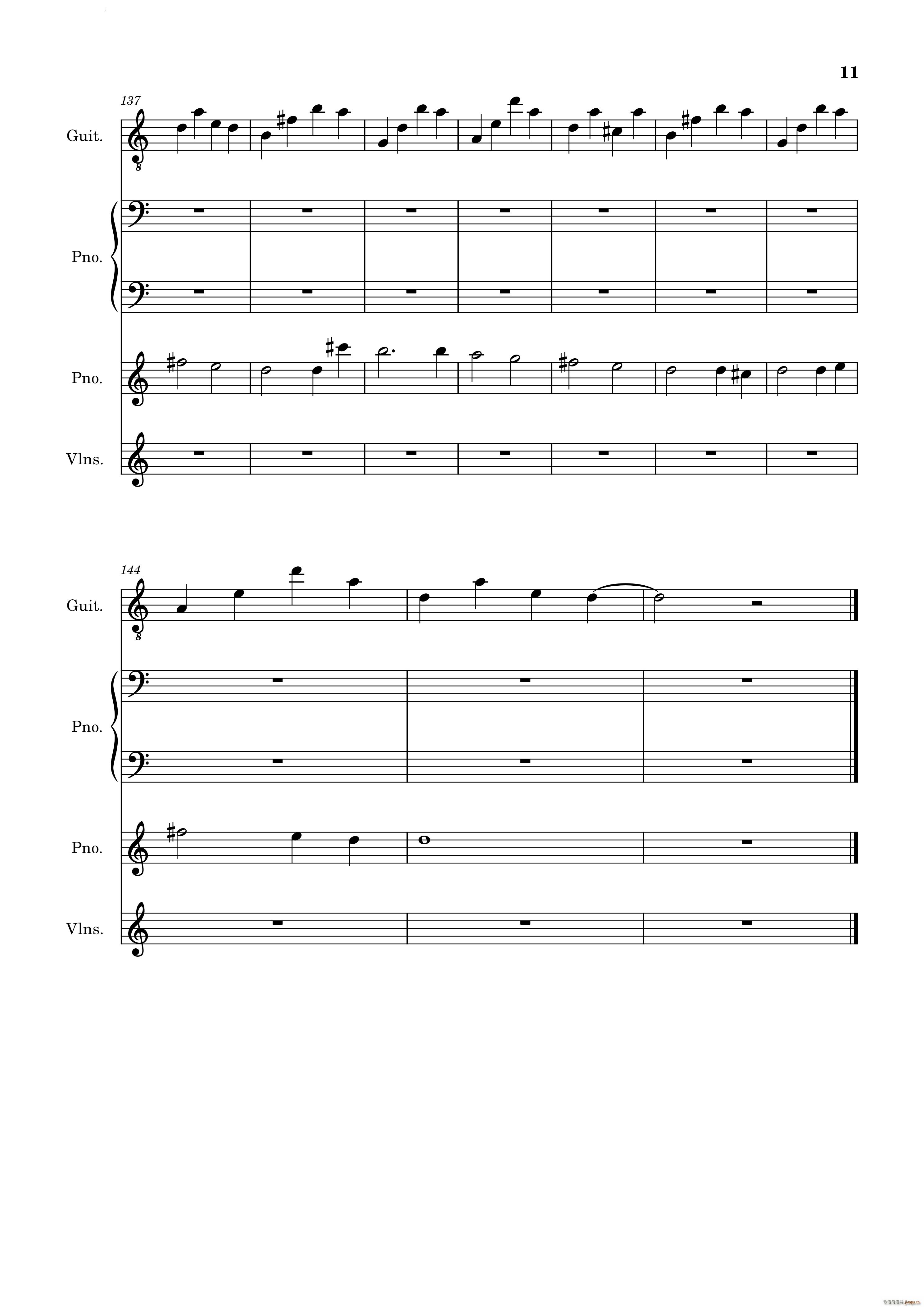 go for the next(总谱)12