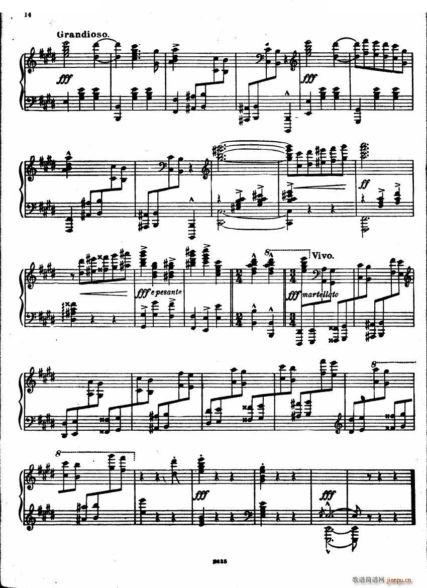 Castro Caprice Valse Op1 Caprice Valse Op1(十字及以上)14