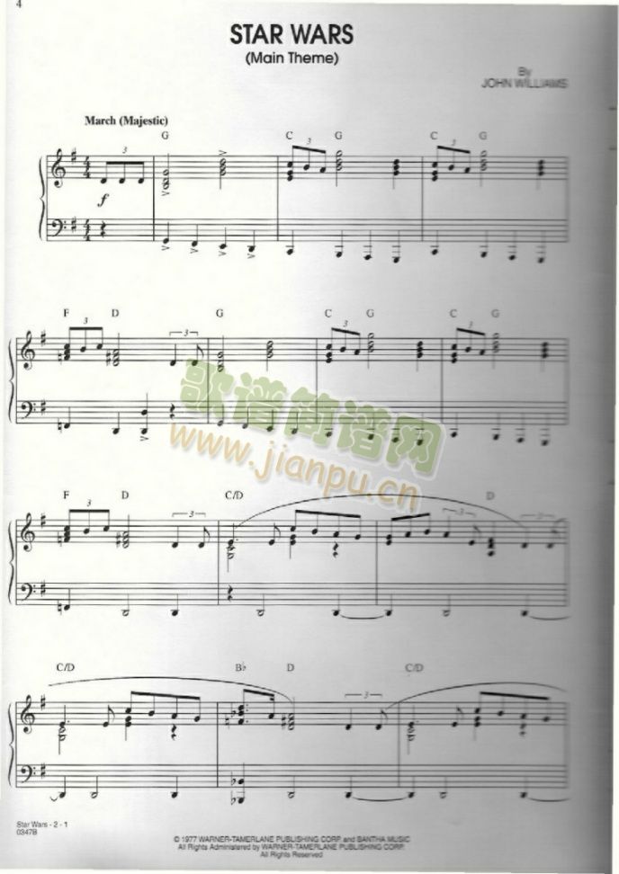 STARWARS(吉他谱)1