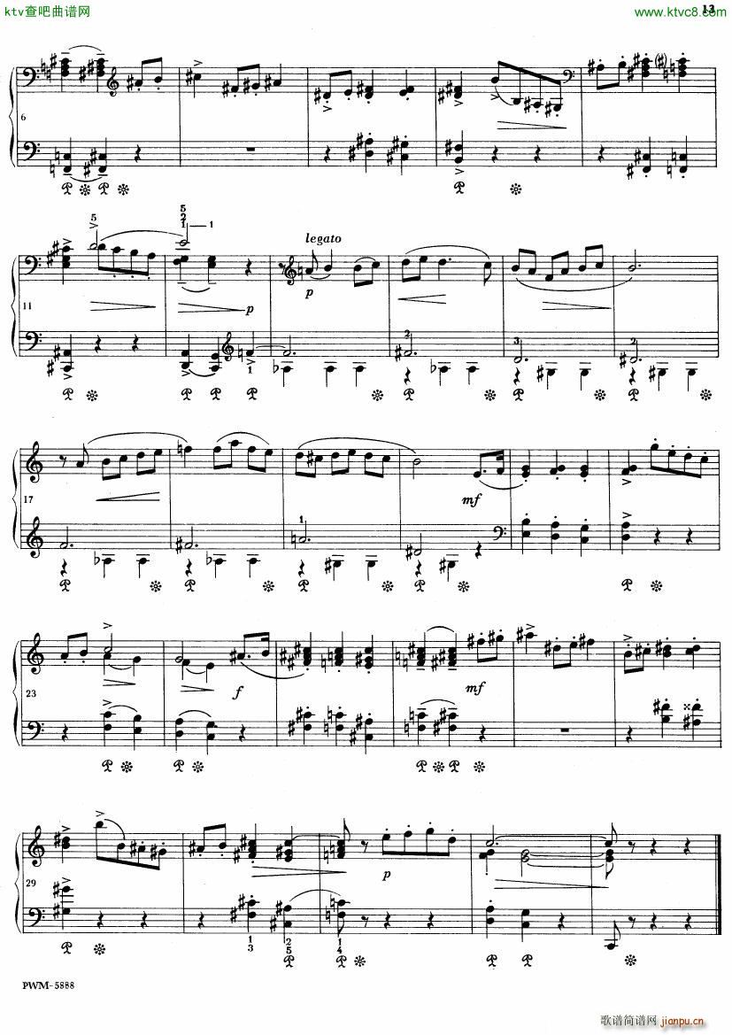Bacewicz Childrens Suite(钢琴谱)9