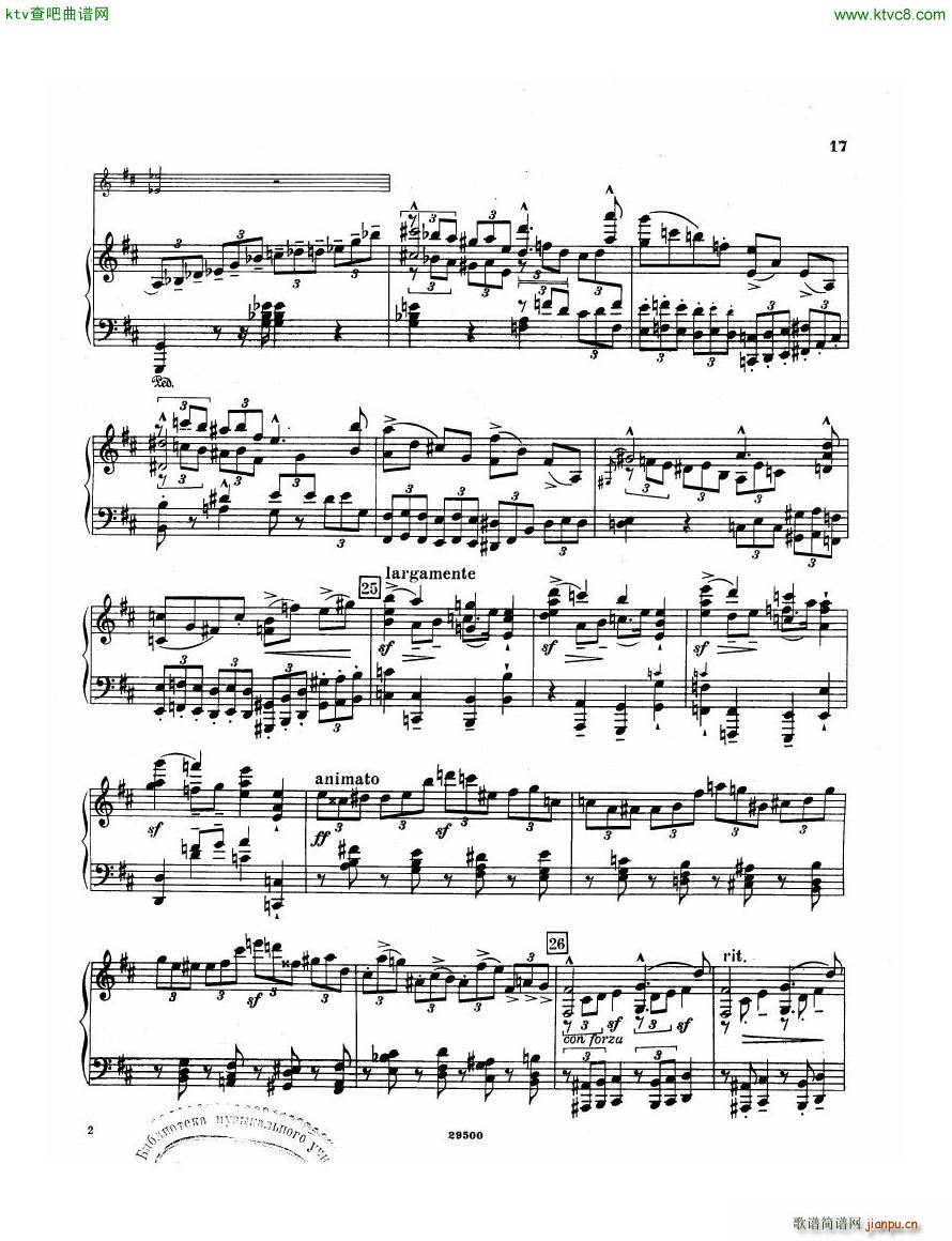 Elgar Violin Concerto Pn(钢琴谱)15