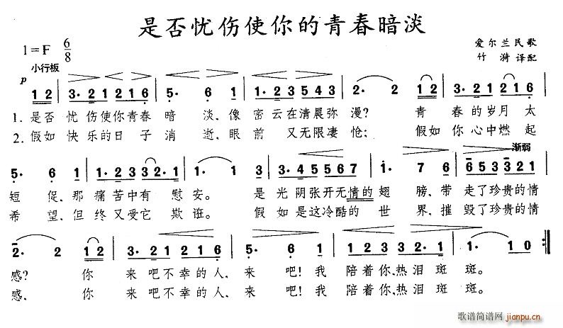 是否忧伤使你的青春暗淡(十字及以上)1