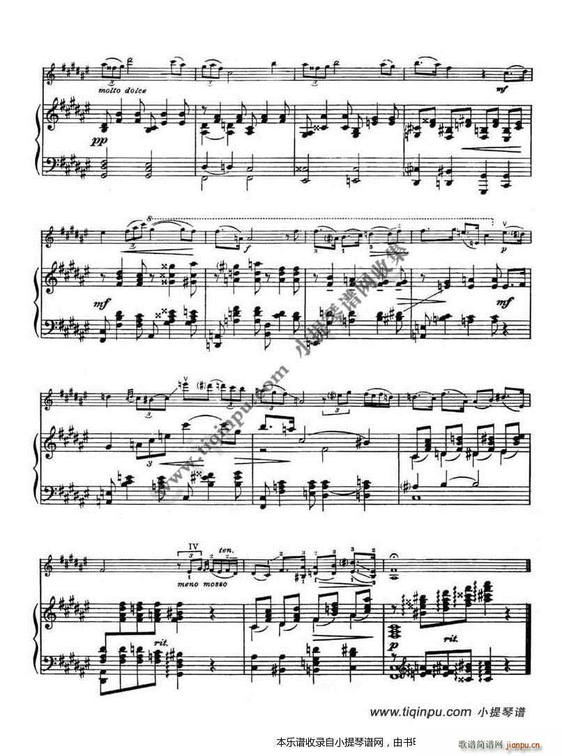 庞塞PONCE 海菲茨HEIFETZ ESTRELLITA 我的小星星(十字及以上)3