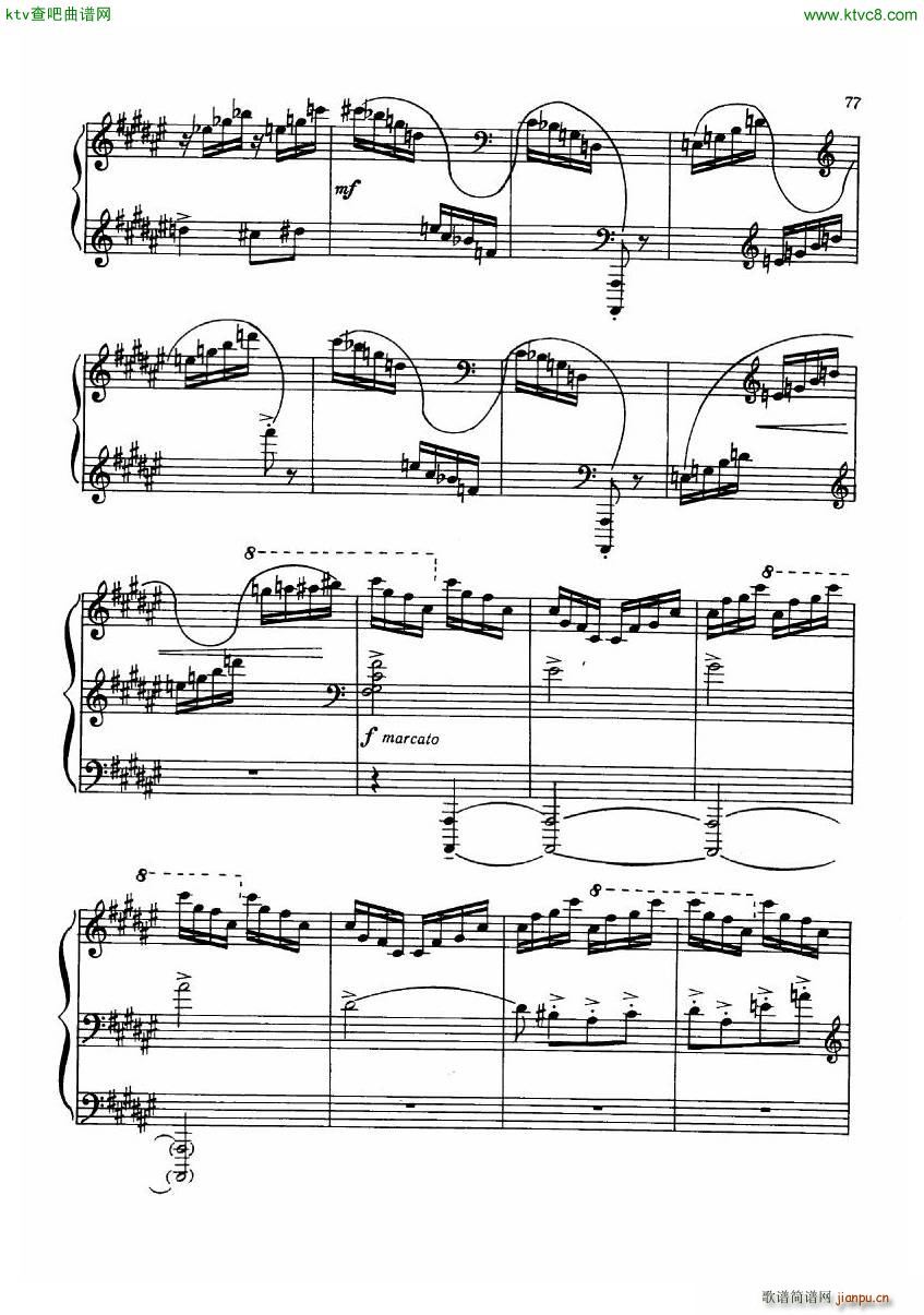 Dutilleux Piano Sonata Op 1 3 Largo(钢琴谱)23