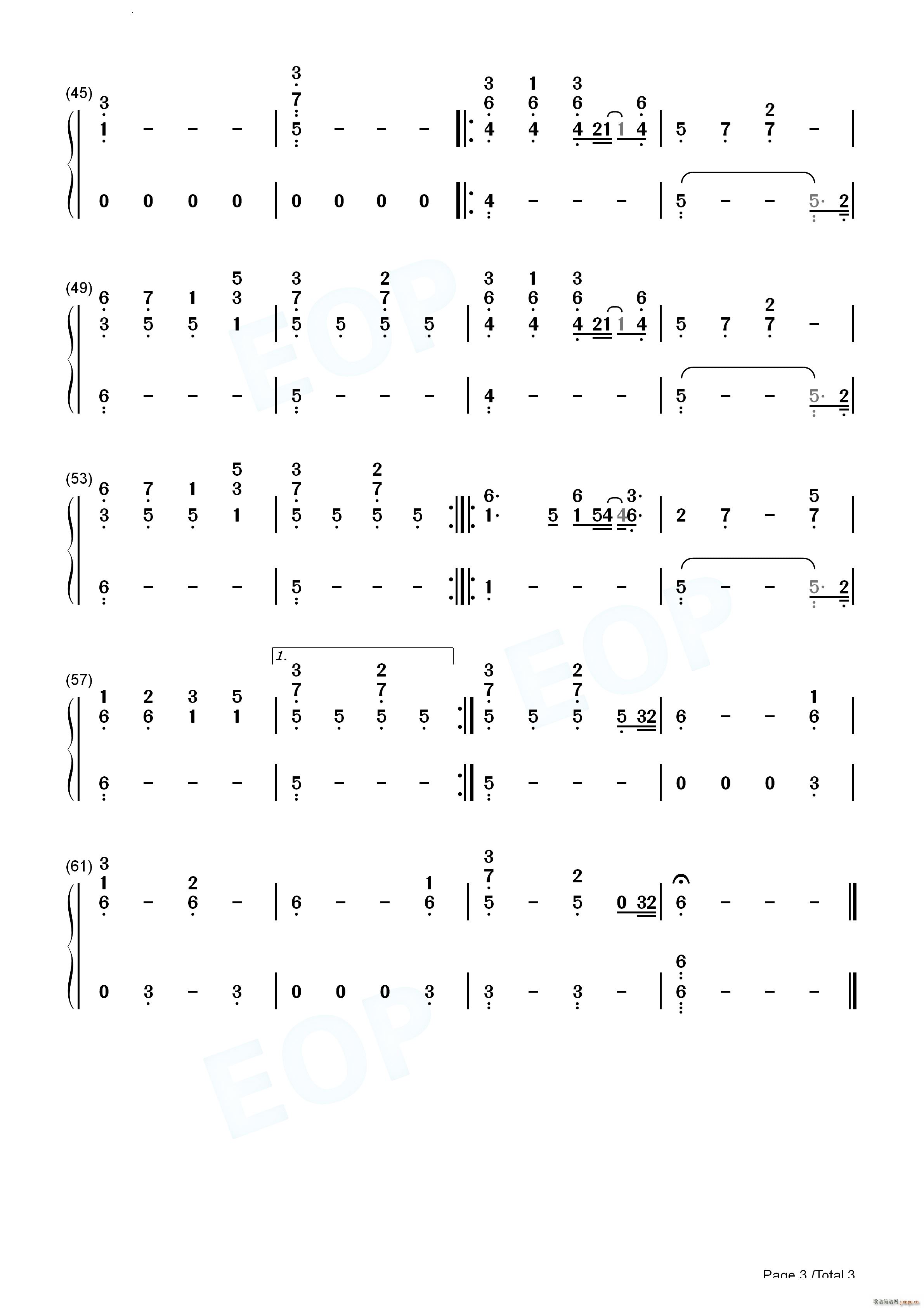 Mystery of Love爱的奥秘请以你的名字呼唤我插曲(钢琴谱)8