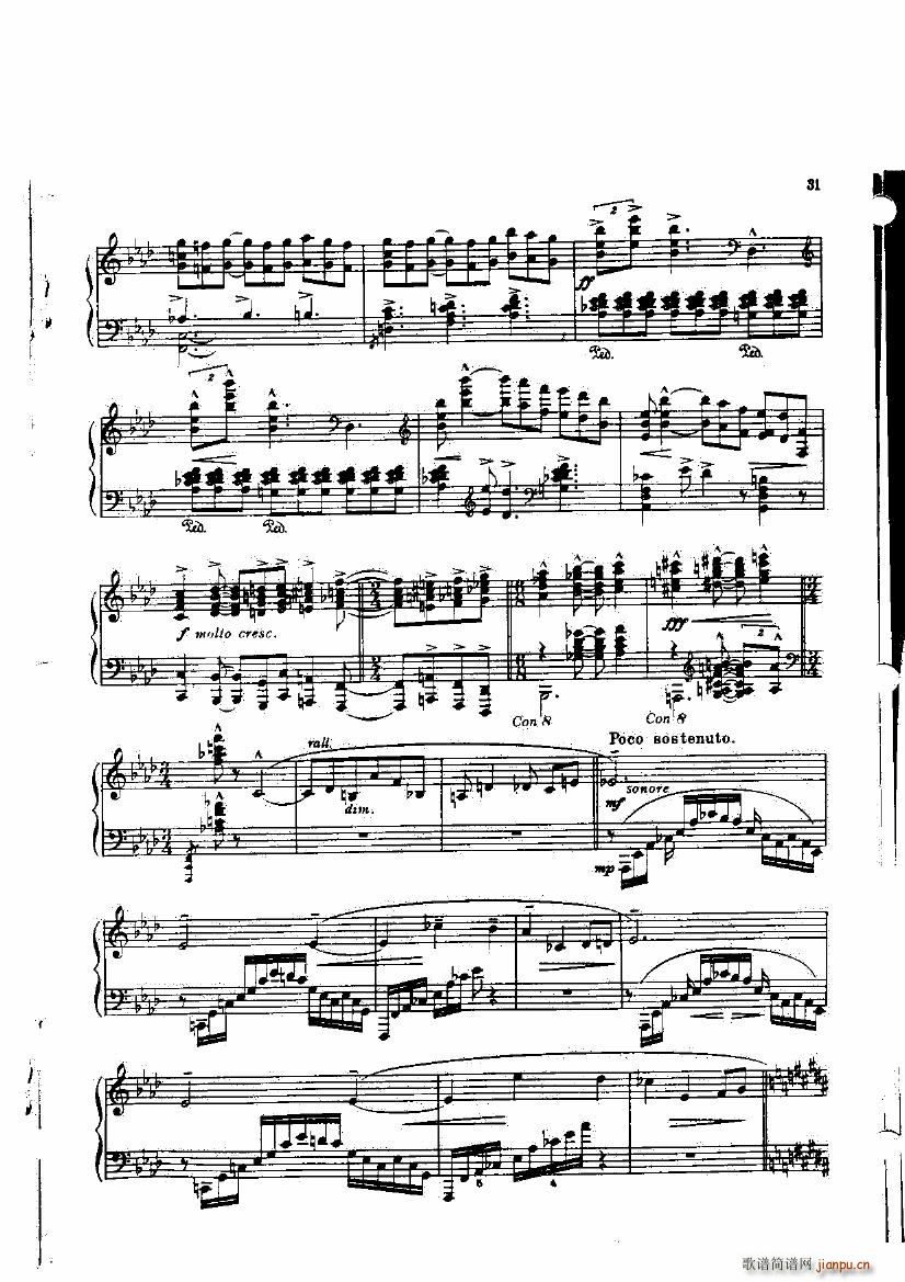 Bowen Op 72 Piano Sonata No 5 in F(钢琴谱)30