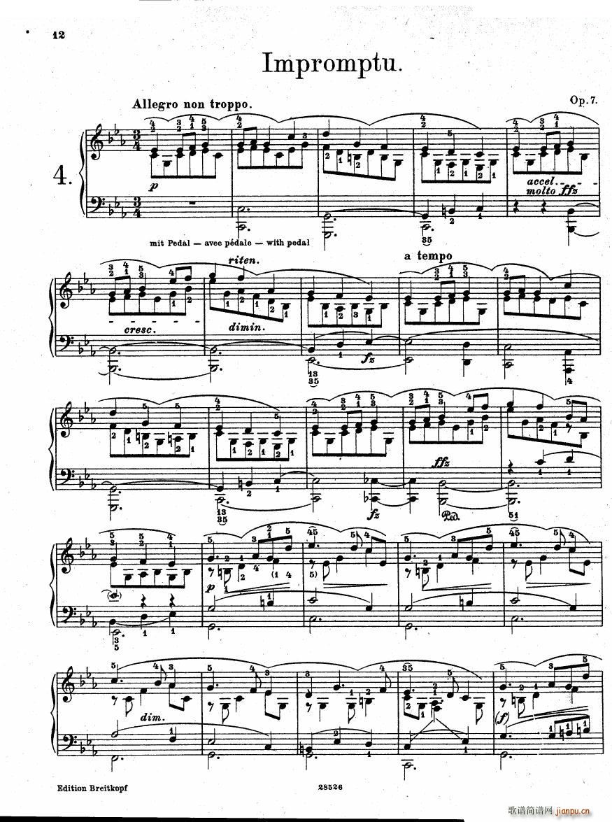 Henselt Piano Solo Album Piano Solo Album(十字及以上)11
