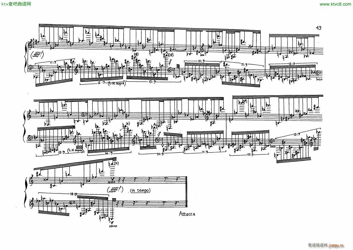 Finnissy English Country Tunes file 2(钢琴谱)19