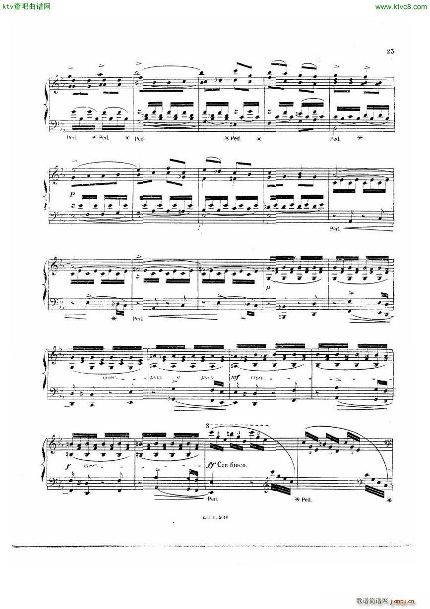 Chaminade 21 PianoSonata(钢琴谱)24
