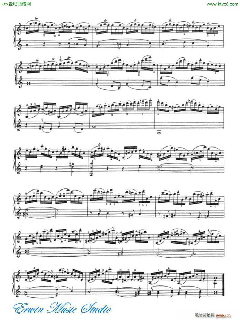 加维尼耶 24首隨想曲Pierre Gavinies 24 Caprices 17 20(十字及以上)3