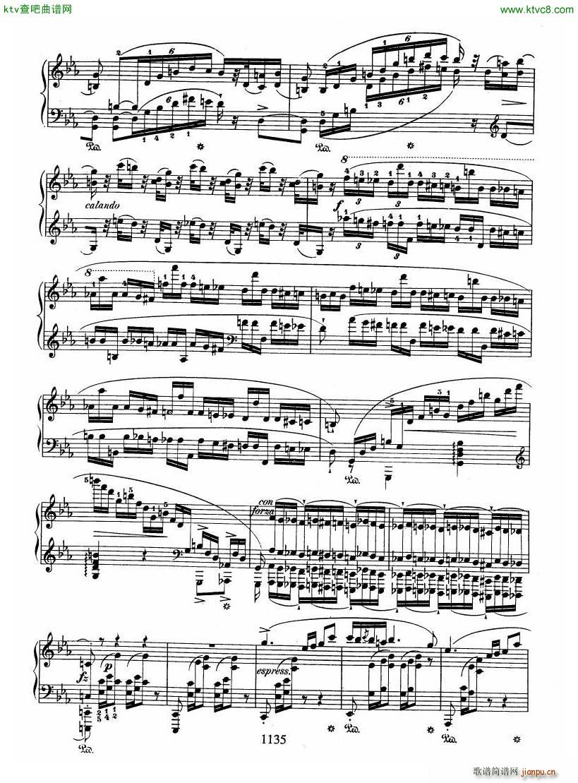 chopin op22 Andante Spianato Grande Polonaise(钢琴谱)10