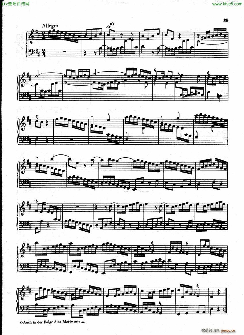 Bach CPE 6 Wurttemberg Sonatas(钢琴谱)49