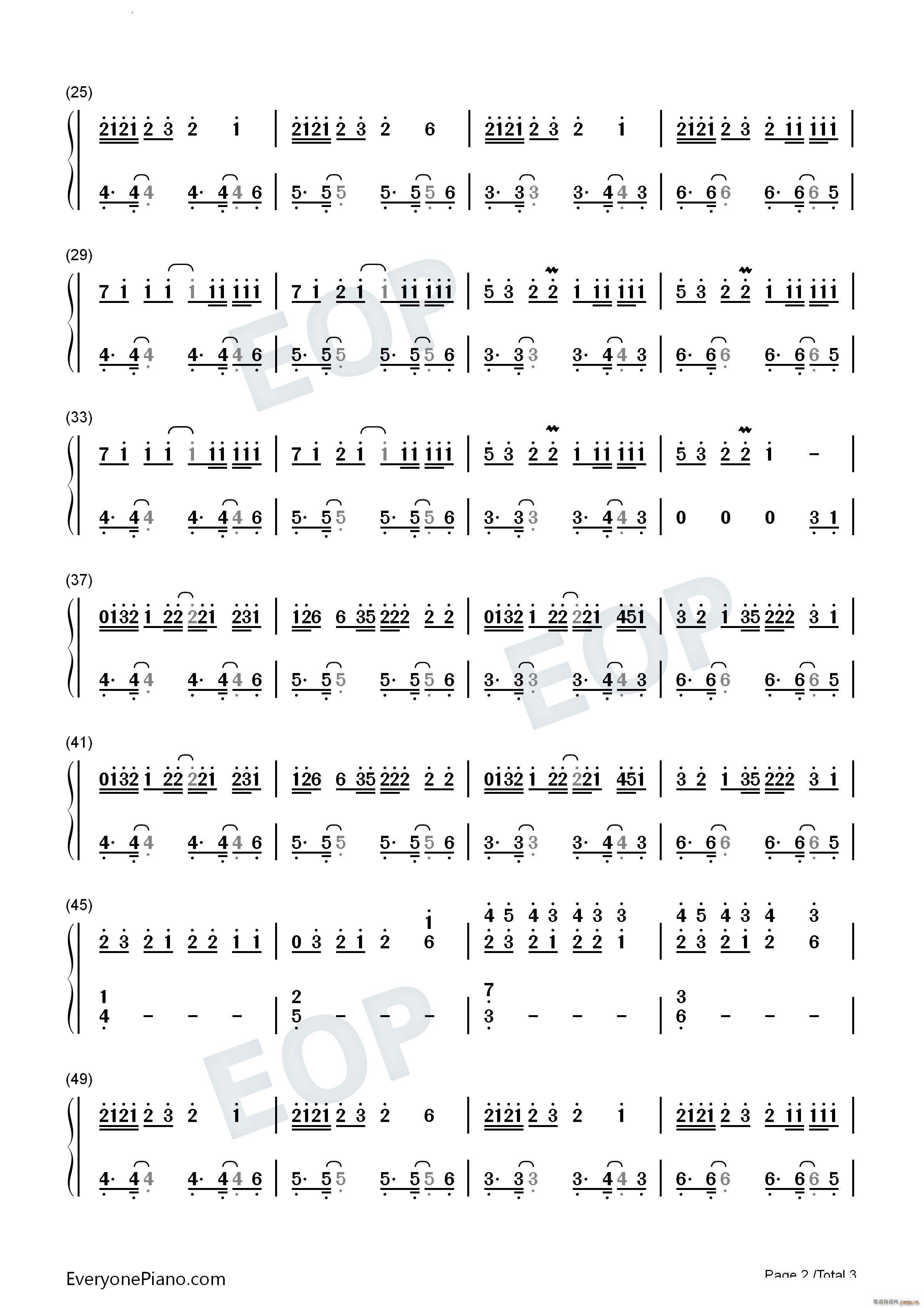 Normal No More(钢琴谱)7