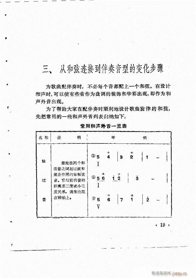 怎样为歌曲配风琴伴奏(十字及以上)20