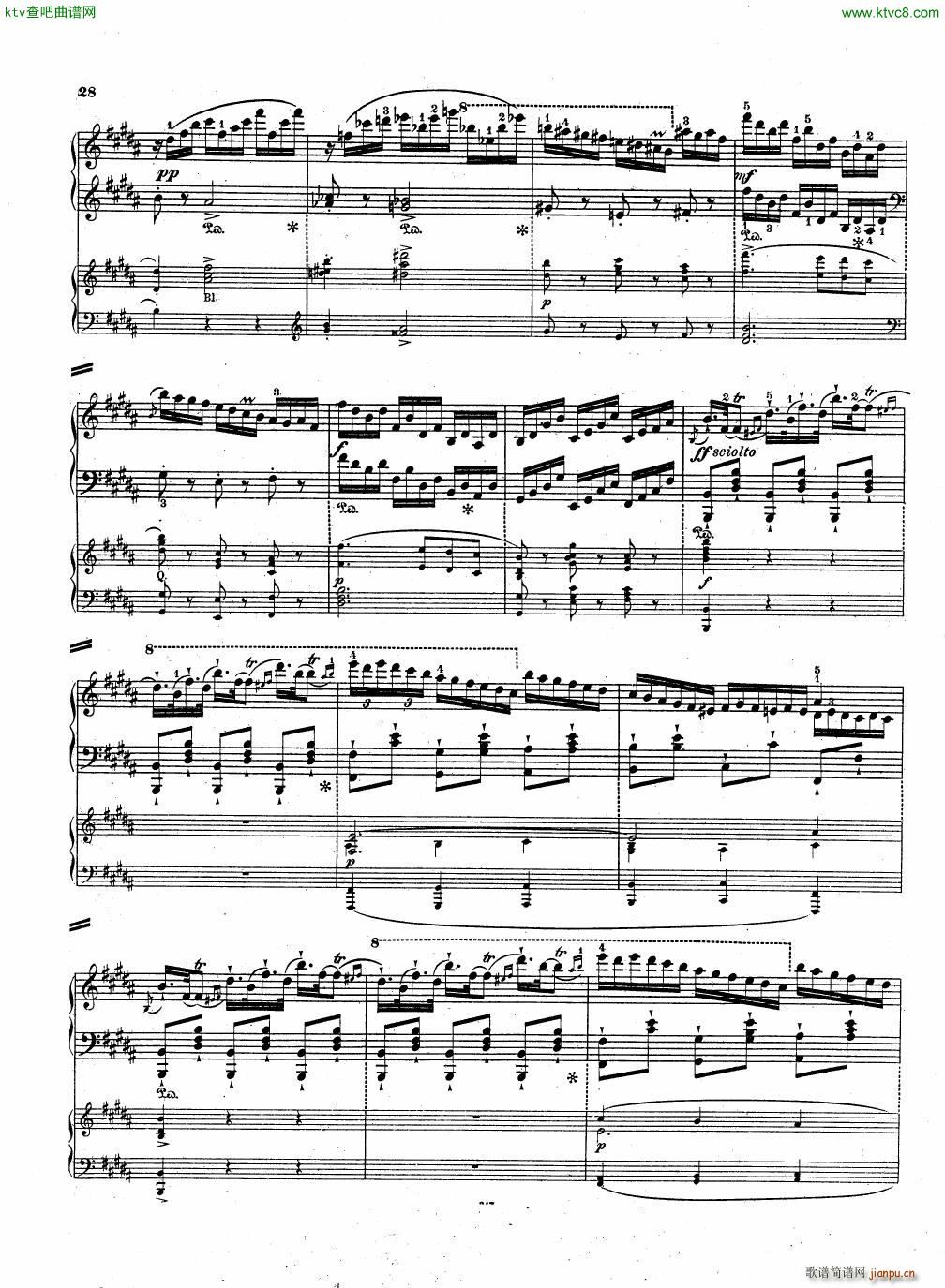 Hummel Piano concerto Op 89 I(钢琴谱)26