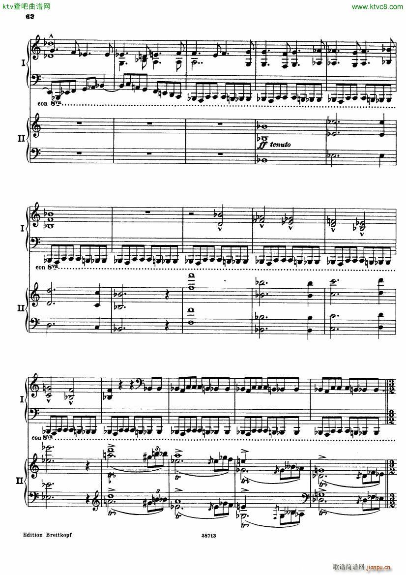 Busoni Fantasia contrappuntistica 2p 2(钢琴谱)28