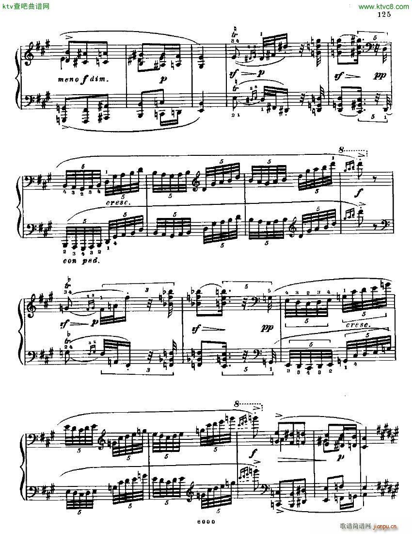 Anatoly Alexandrov Opus 22 Sonata no 5(钢琴谱)17