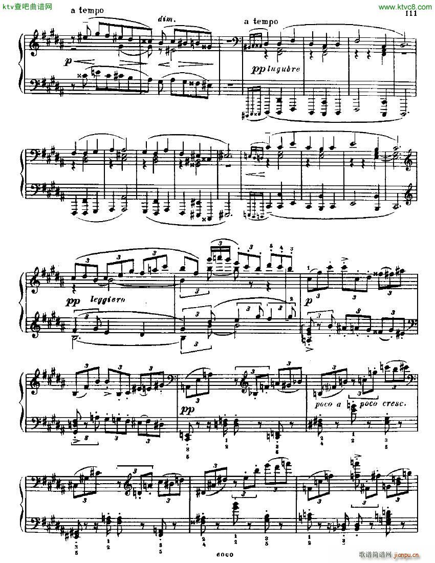 Anatoly Alexandrov Opus 22 Sonata no 5(钢琴谱)3