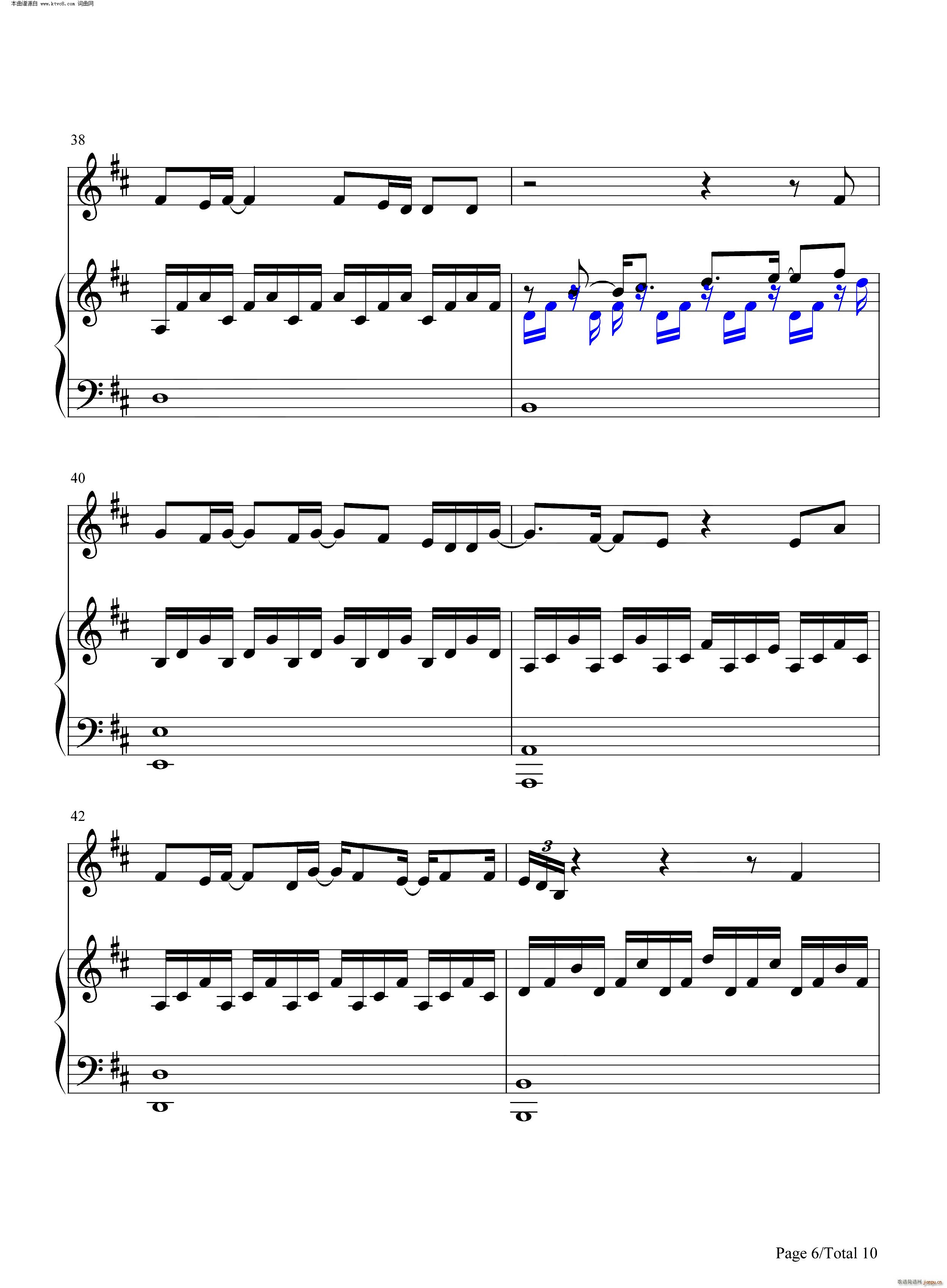 Break My Heart Again(钢琴谱)6