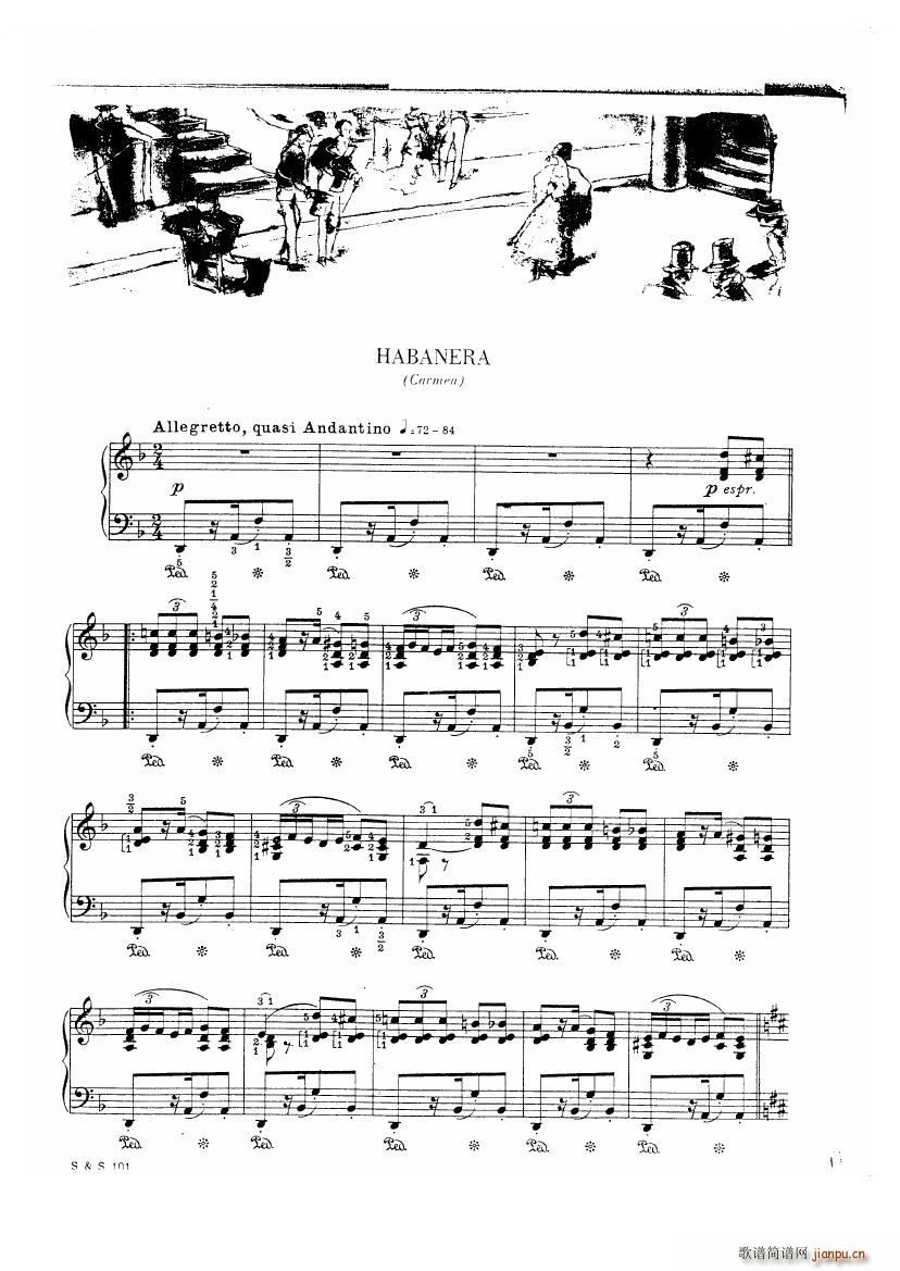 Bizet Godowsky Carmen Carmen(十字及以上)12