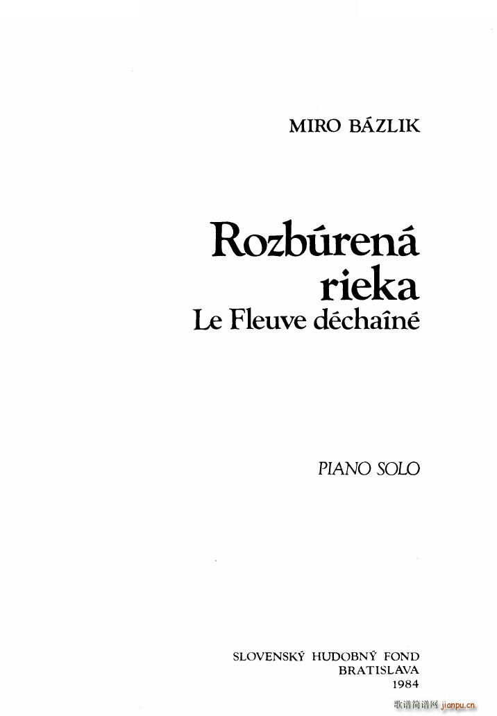 Bazlik Preludes book 1 Preludes book 1(十字及以上)7