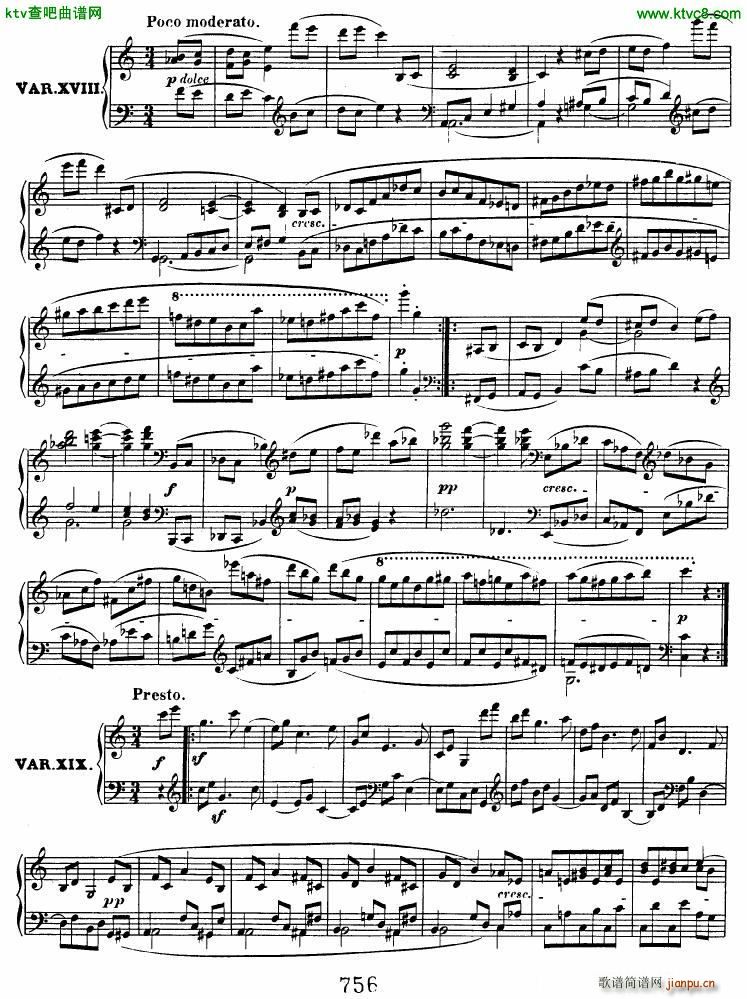 Beethoven op 120 Diabelli Variations(钢琴谱)16