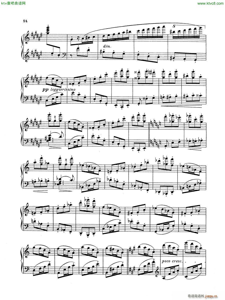 D Albert op 16 no 1 2 Waltz and Scherzo(钢琴谱)33