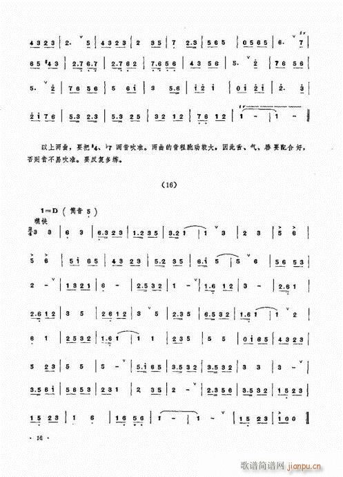 唢呐演奏艺术1-20(唢呐谱)16