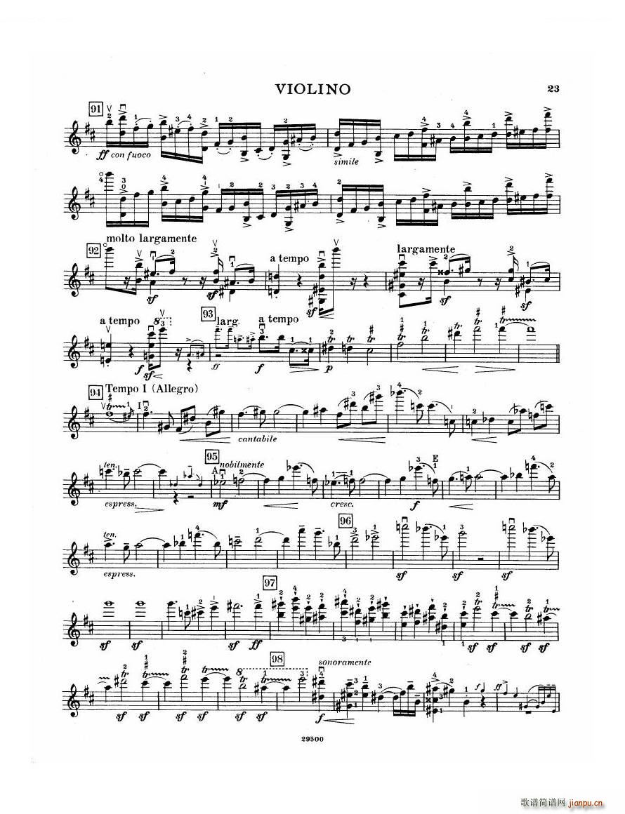 Elgar Violin Concerto Vn Violin Concerto Vn(十字及以上)23