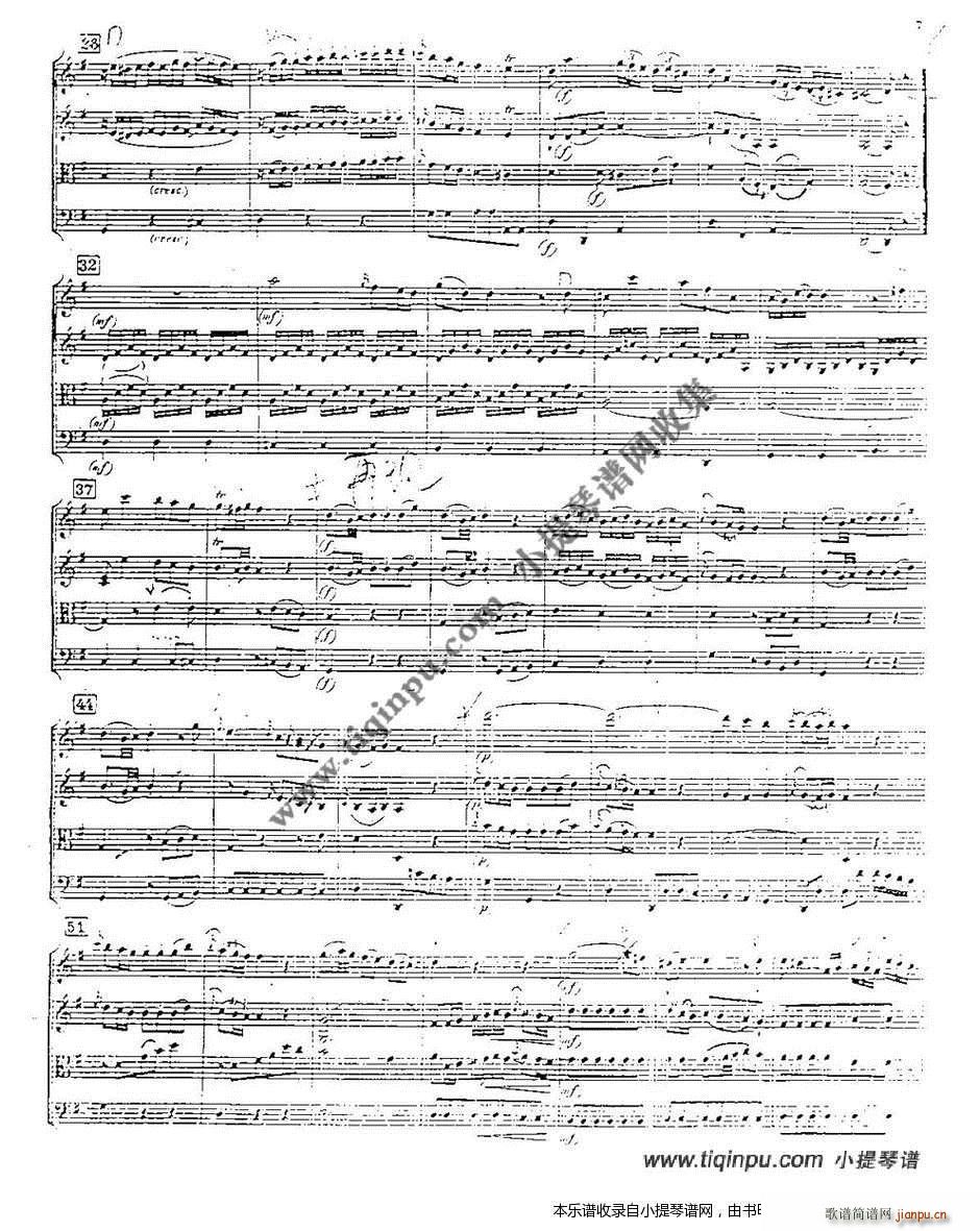 莫扎特D大调嬉游曲K136(总谱)6