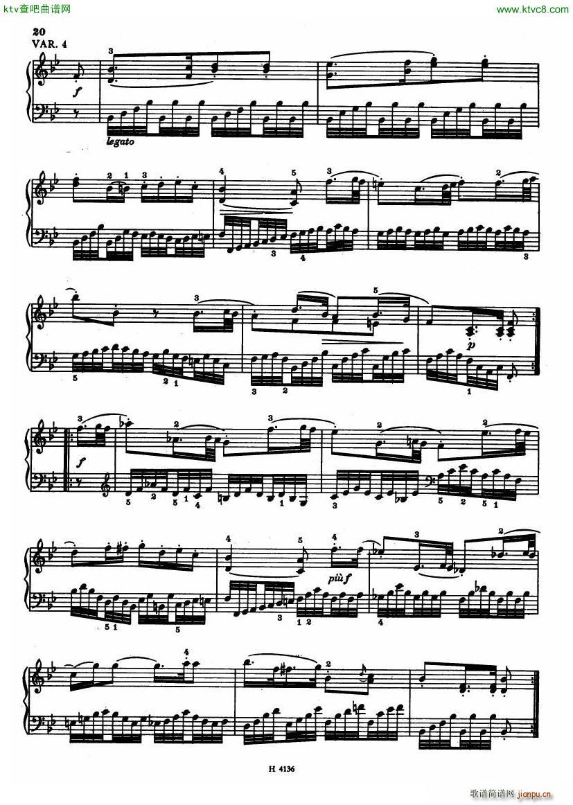 Czech piano variations from 18th century(钢琴谱)18