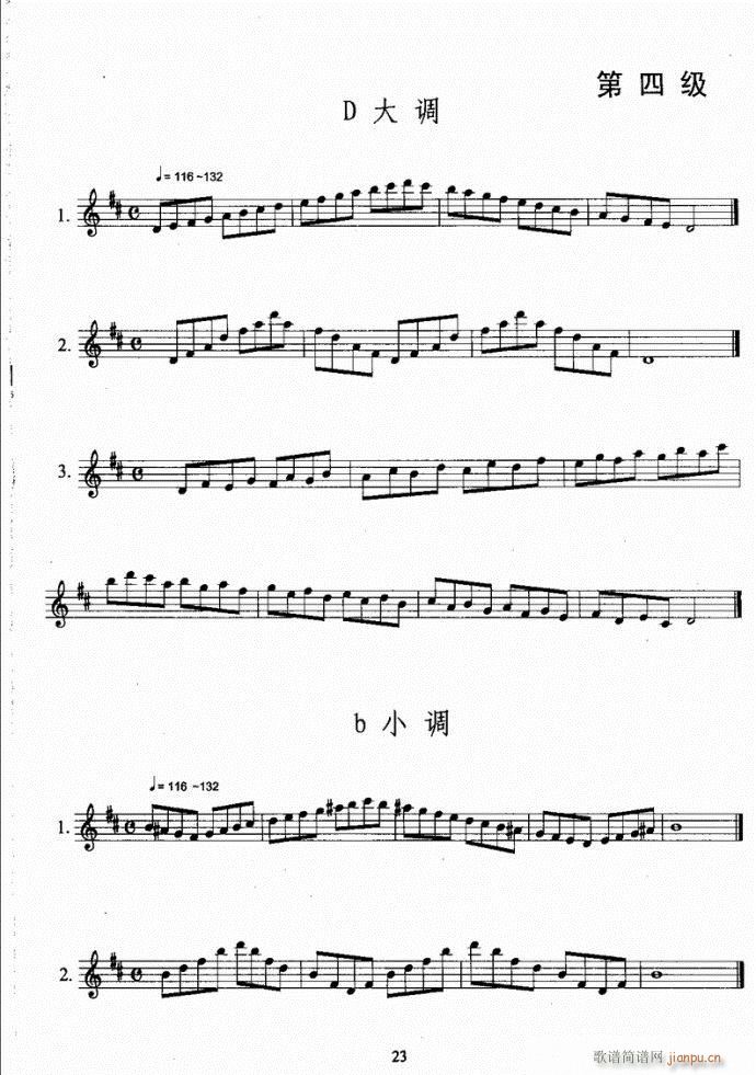 萨克斯考级教程目录1-40(十字及以上)27