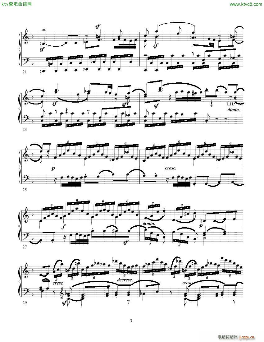 clementi sonata op50 2(钢琴谱)3