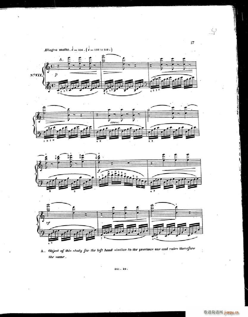 Czerny Etudes de la Velocite(钢琴谱)14