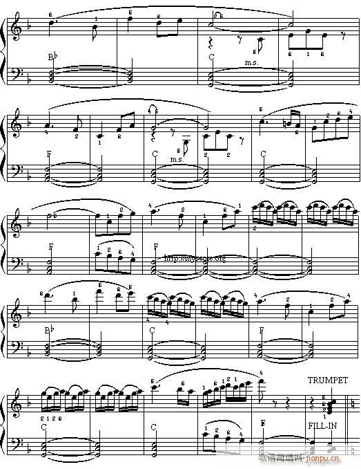 电子琴-我的小火车(单簧管谱)3