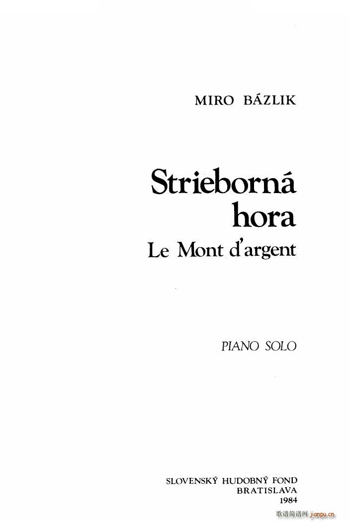 Bazlik Preludes book 1 Preludes book 1(十字及以上)13